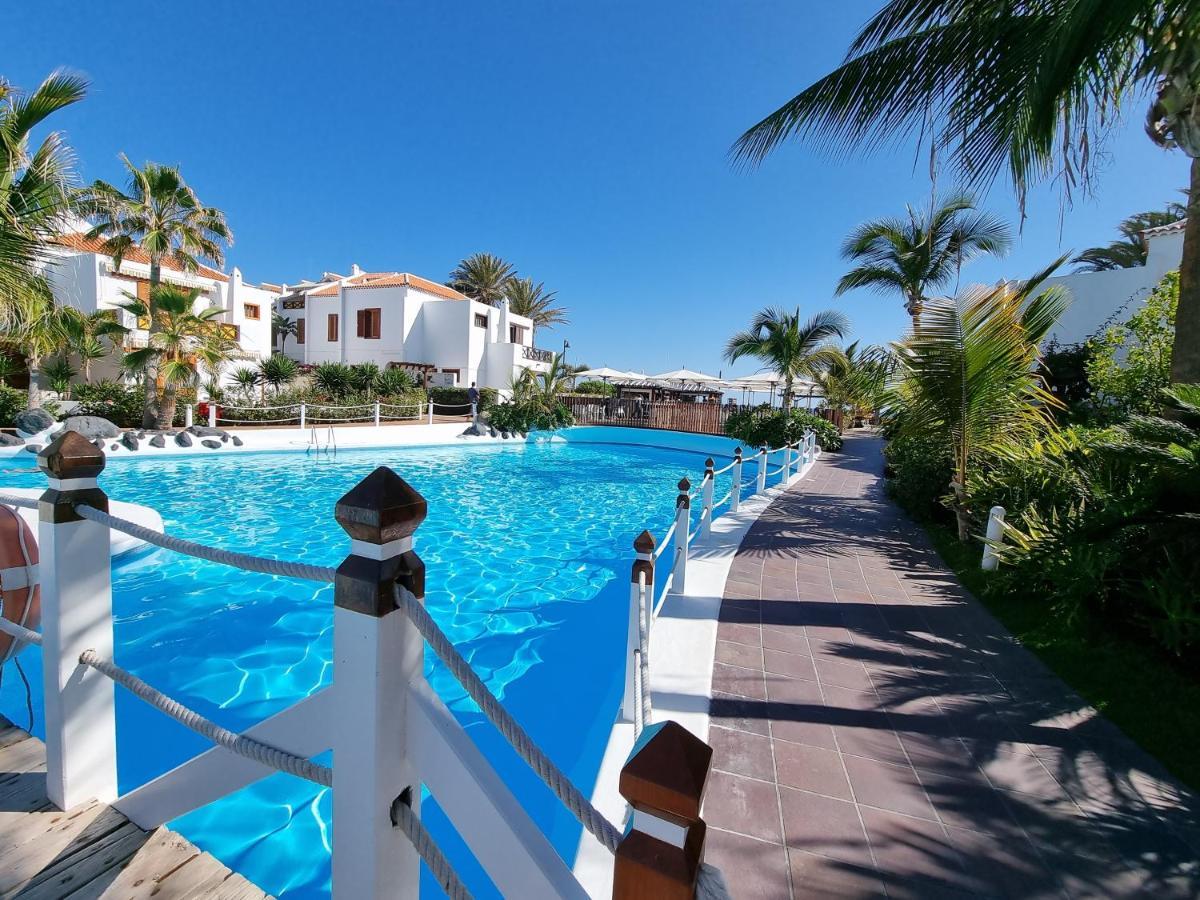 Studio No 2 Just 100 To Beach And Sea, Large Terrace, Heated Pool, Wifi, Aircondition For A Fee 美洲海滩 外观 照片