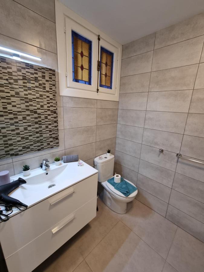 Studio No 2 Just 100 To Beach And Sea, Large Terrace, Heated Pool, Wifi, Aircondition For A Fee 美洲海滩 外观 照片