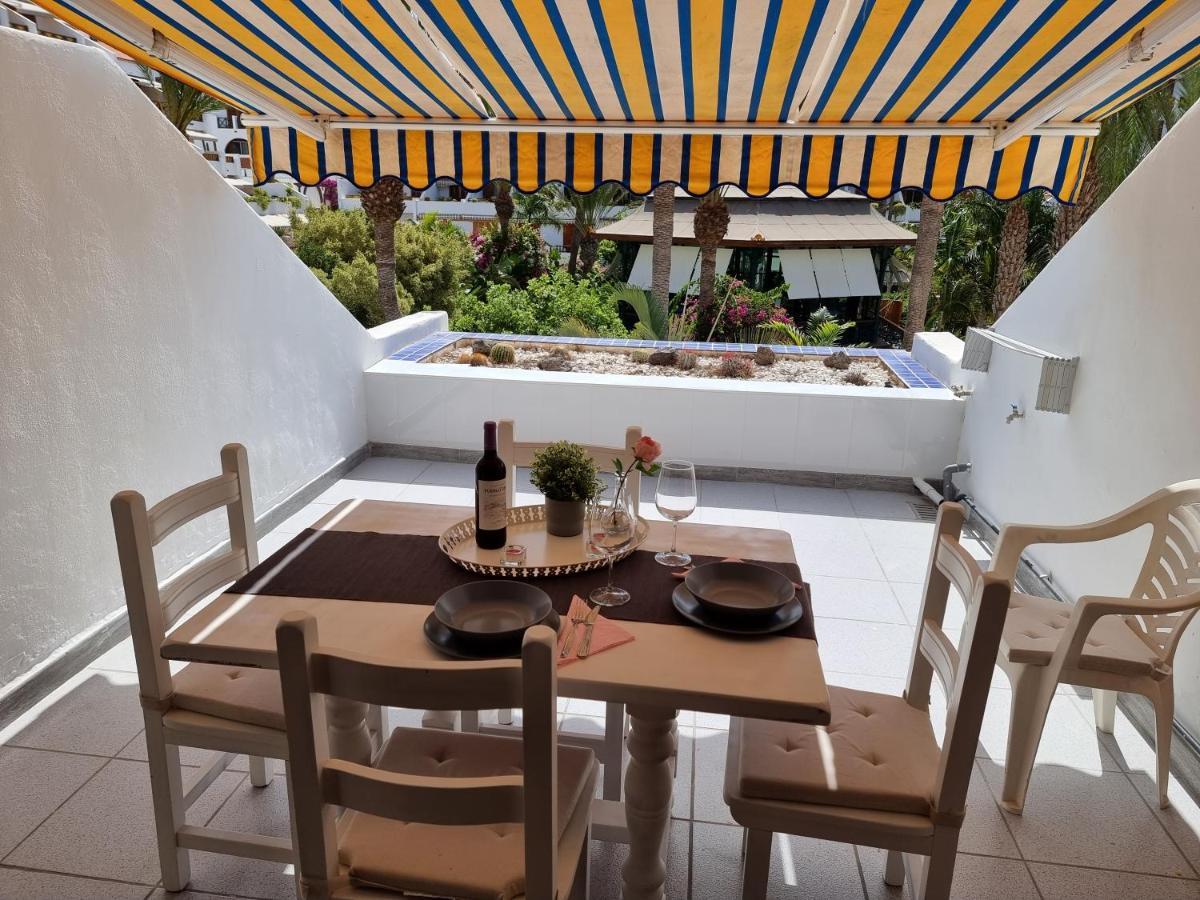Studio No 2 Just 100 To Beach And Sea, Large Terrace, Heated Pool, Wifi, Aircondition For A Fee 美洲海滩 外观 照片